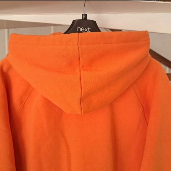 Carhartt Size S Mens Orange Hoodie Pullover Long Sleeve. - Picture 10 of 11